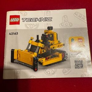 Lego Instruction Manual Book ONLY. Technic Heavy Duty Bulldozer Set 42163